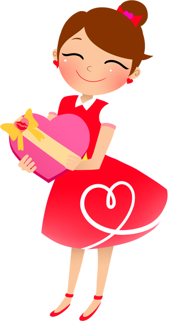 clipart girl smiling - photo #34