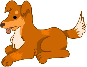 dog clipart condition