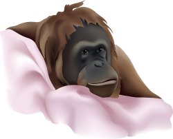 Great Ape clip art