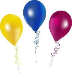 Balloons clip art