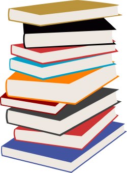 Stack of Books clip art