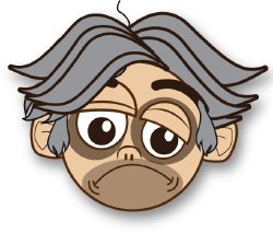 Insomniac Face clip art