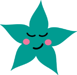 Sleeping Star clip art