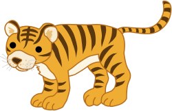 Tiger clip art