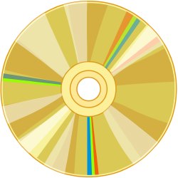 CD/DVD clip art