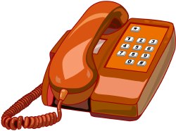 Telephone clip art