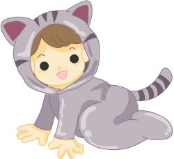 Baby Costume clip art