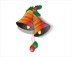 Christmas Bells clip art