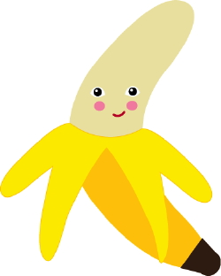 Cartoon Banana clip art
