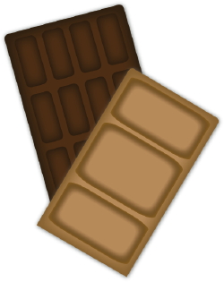Chocolate Bars clip art