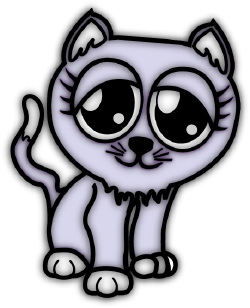 Cute Kitty clip art