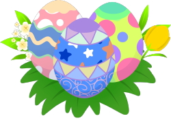 Easter Eggs clip art
