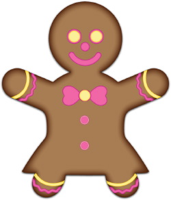 Gingerbread Girl clip art