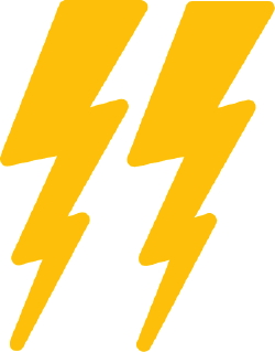 Lightning clip art