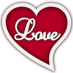 Love Heart clip art