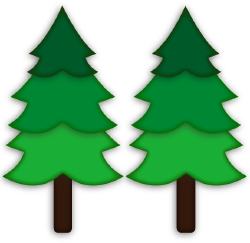 Pine Trees clip art