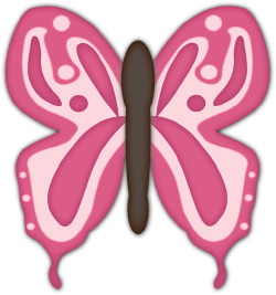Pretty Butterfly clip art
