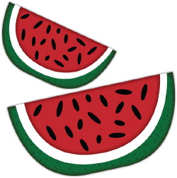 Watermelons clip art