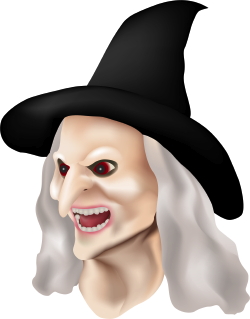 Evil Witch clip art
