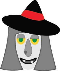 Witch clip art
