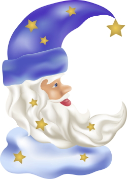 Wizard And Stars clip art
