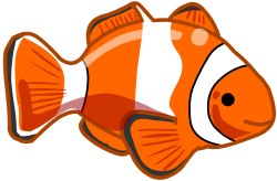 Clown Fish clip art