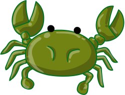 Crab clip art
