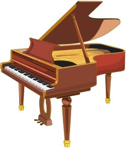 Piano clip art