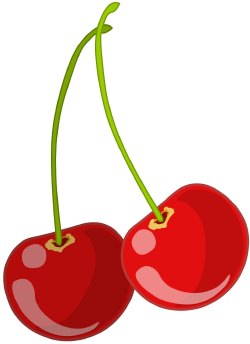 Cherries clip art